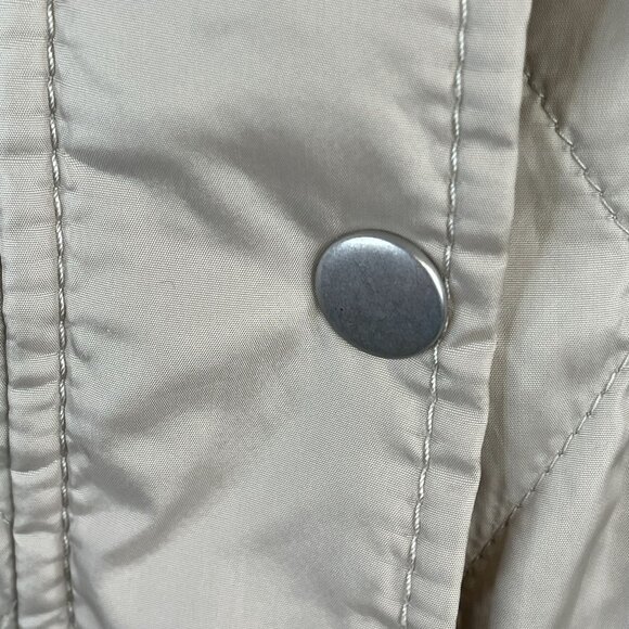 Banana Republic Old Money English Country Hunting Quilted Vest Size M Champagne - Picture 4 of 13